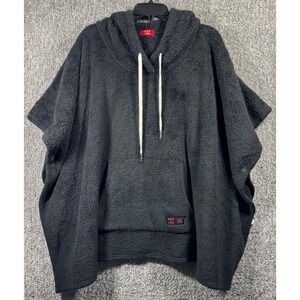 UnHide x Netflix Binger Blanket Poncho Wearable Plush Limited Edition Black O/S